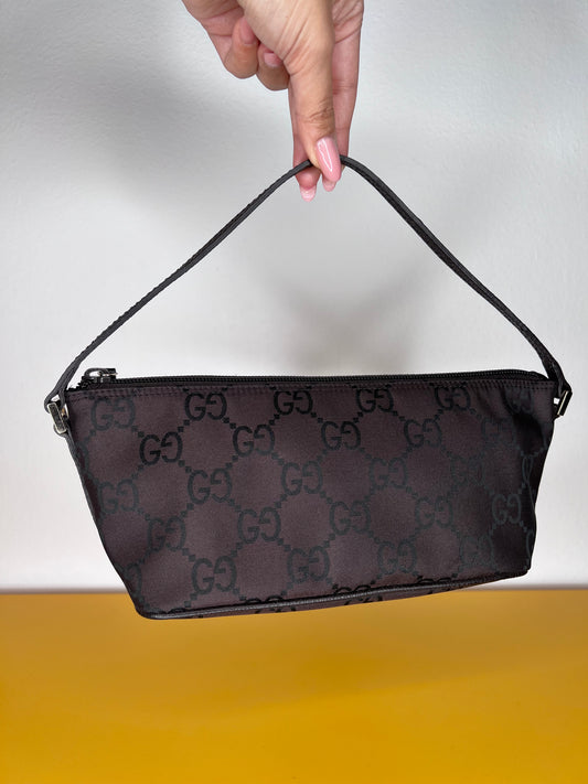 Gucci Boat Bag Chocolate