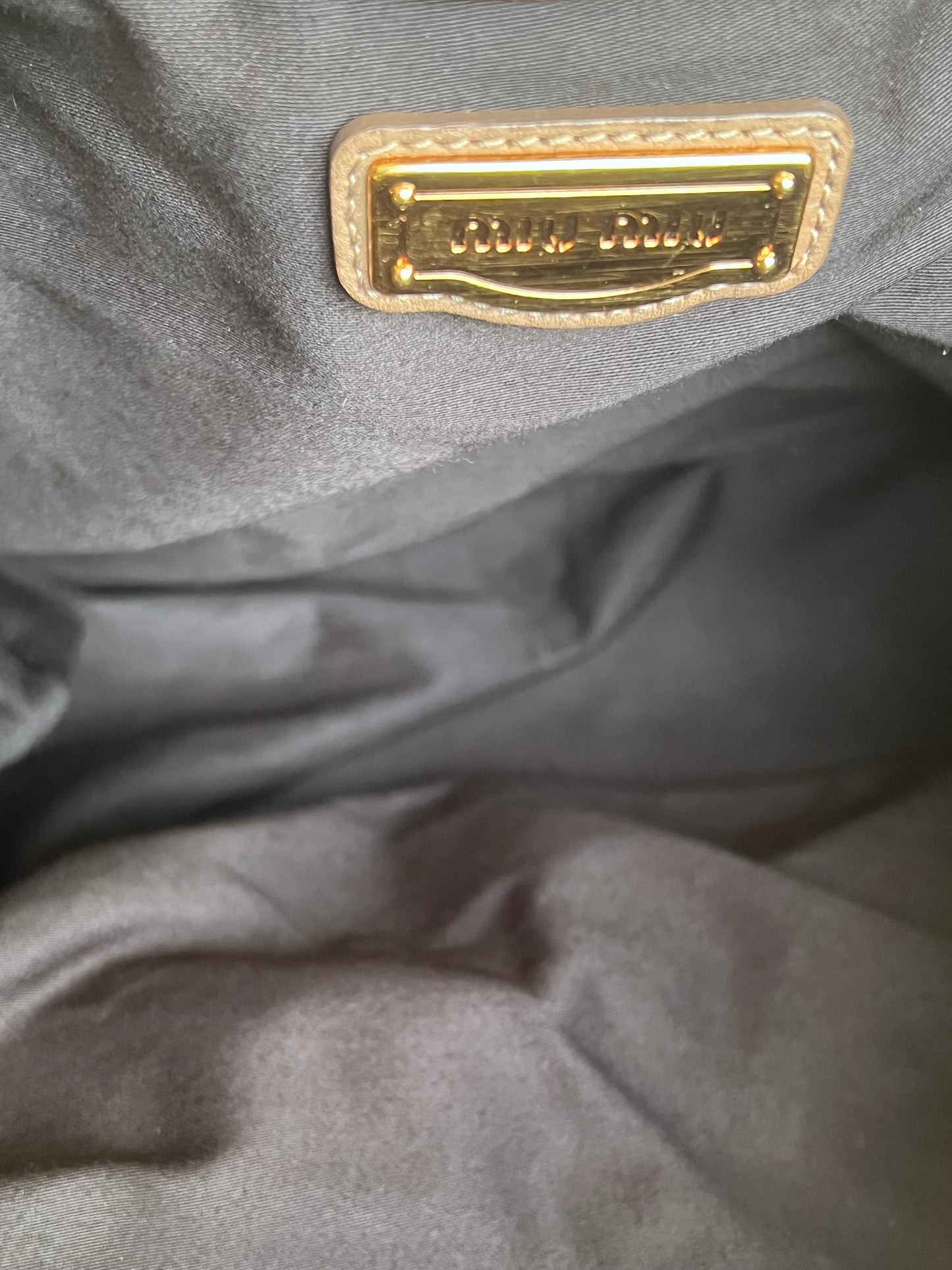 Miu Miu caramel