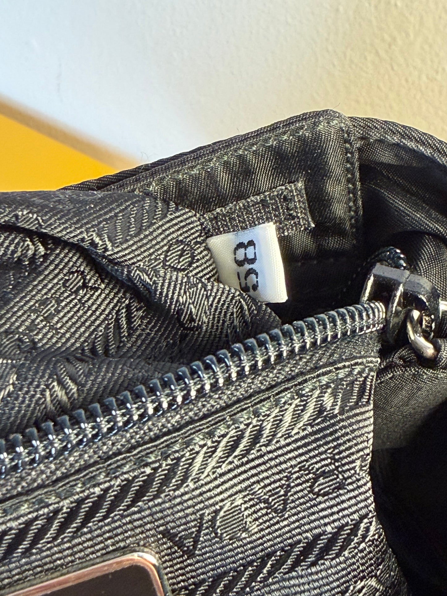 Prada Hobo Nera pelle/acrilico
