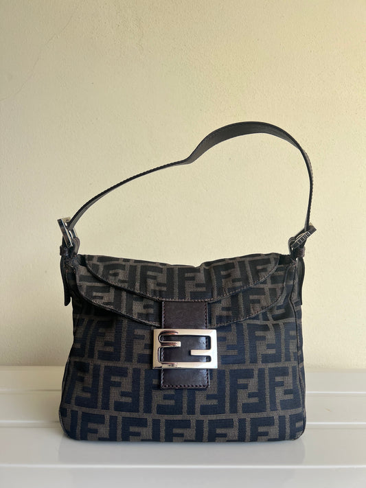 Fendi Mamma Zucca double Flap