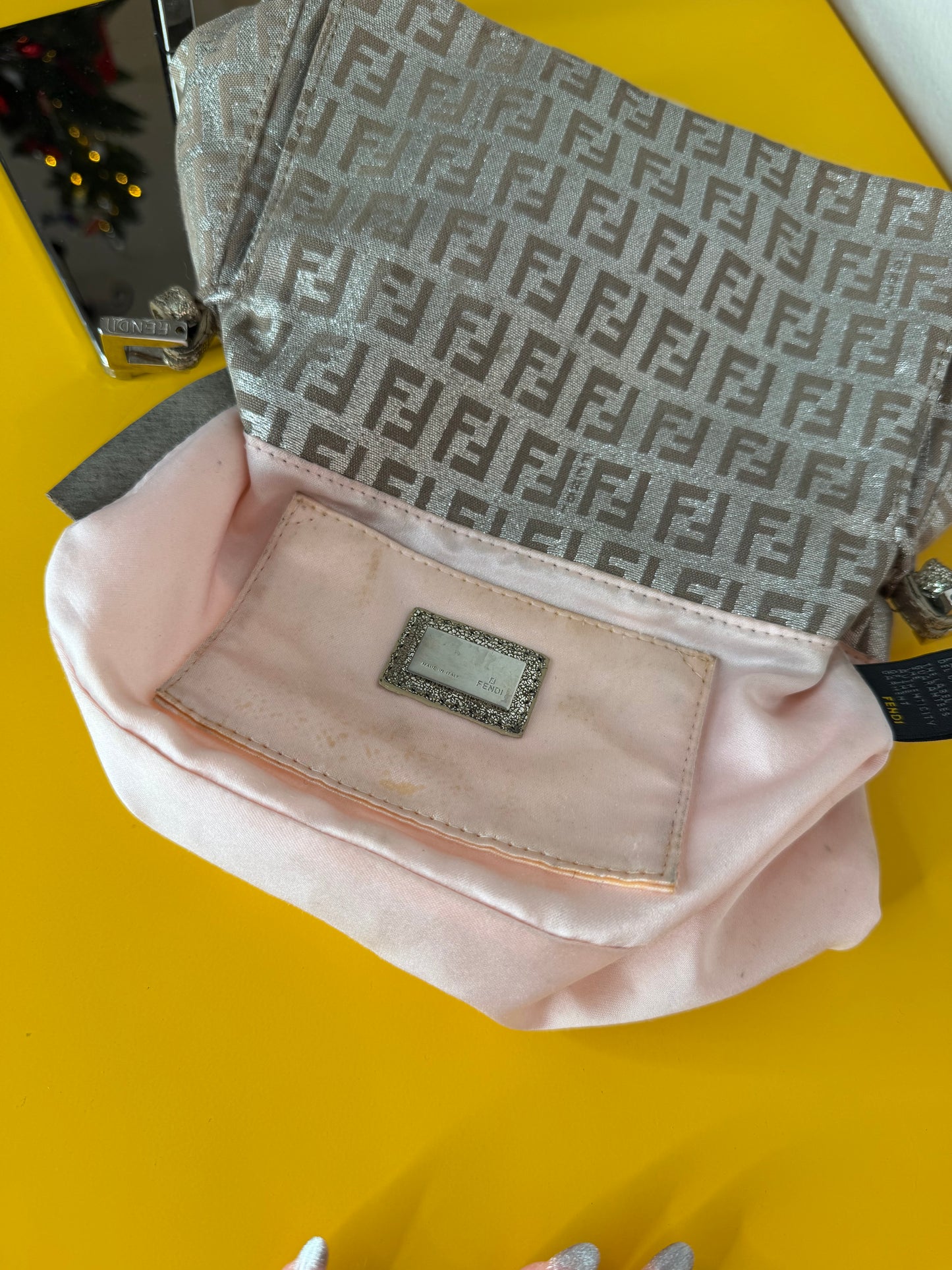 Fendi mini Mamma argento/oro