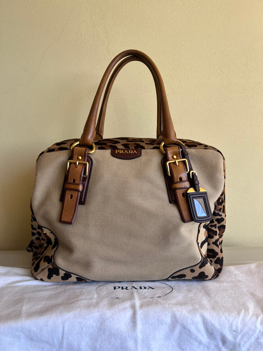 Prada Tote Animalier