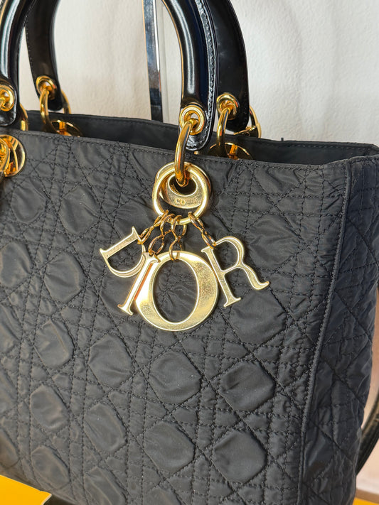 Lady Dior vintage nera