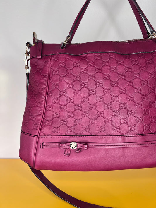 Gucci tote Bordeaux