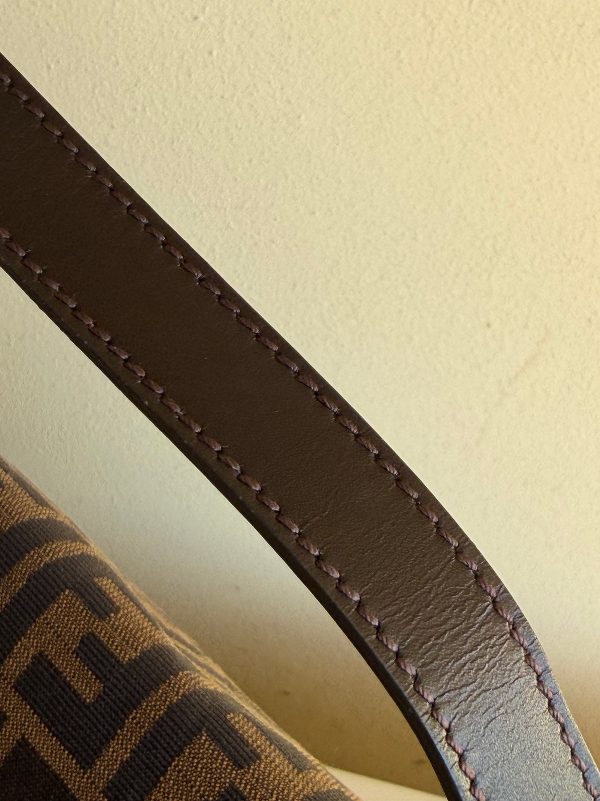 Fendi Mamma Baguette Zucca