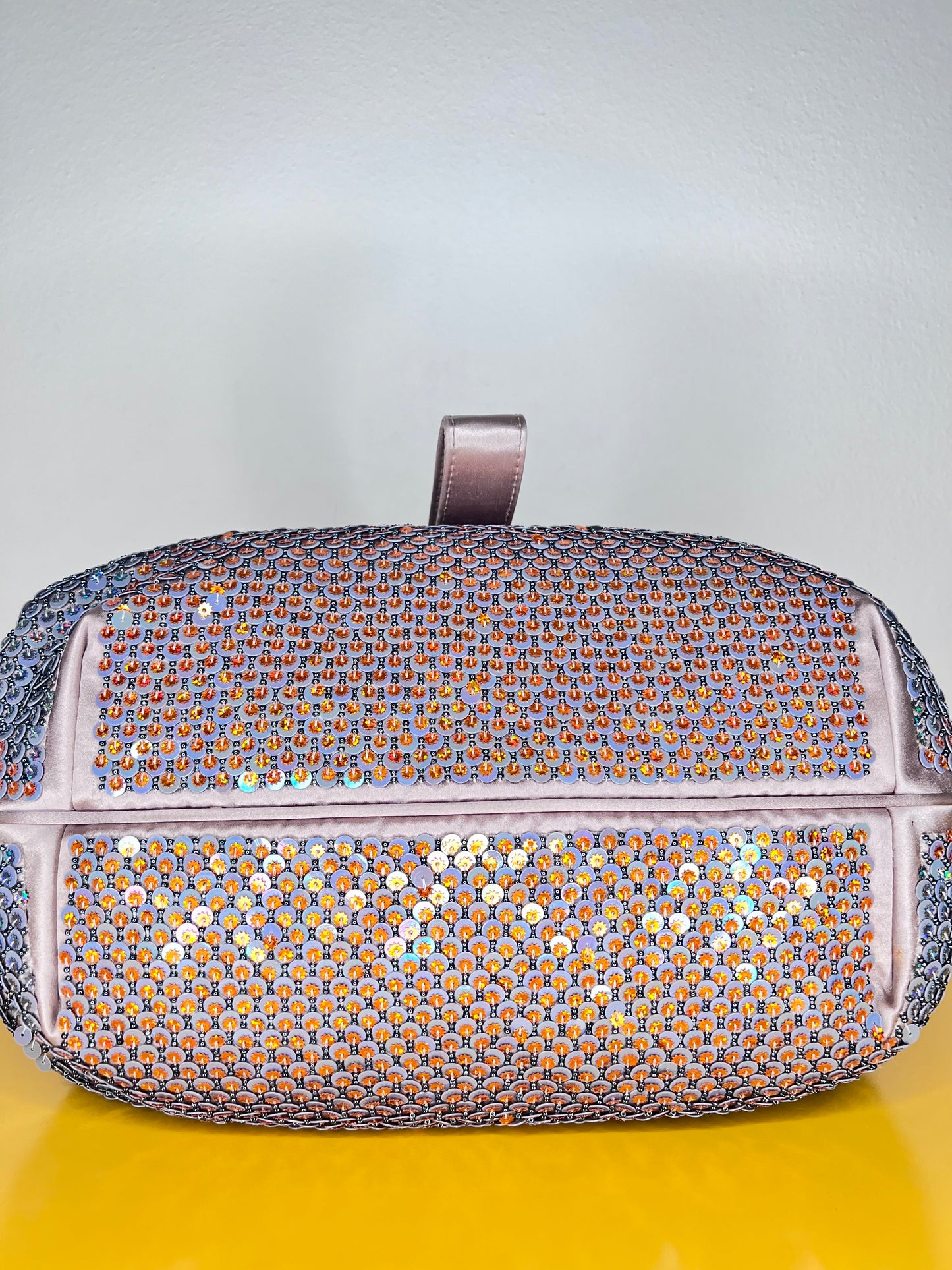 Fendi Spy Bag in raso con paillettes