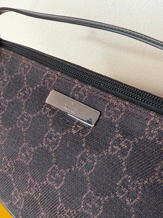 Gucci boat bag brown