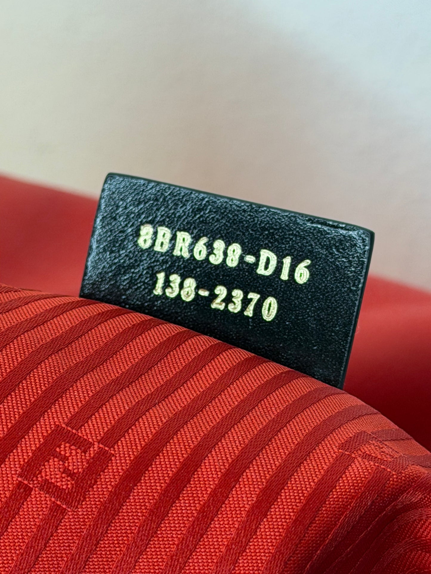 Fendi Mama Baguette rossa