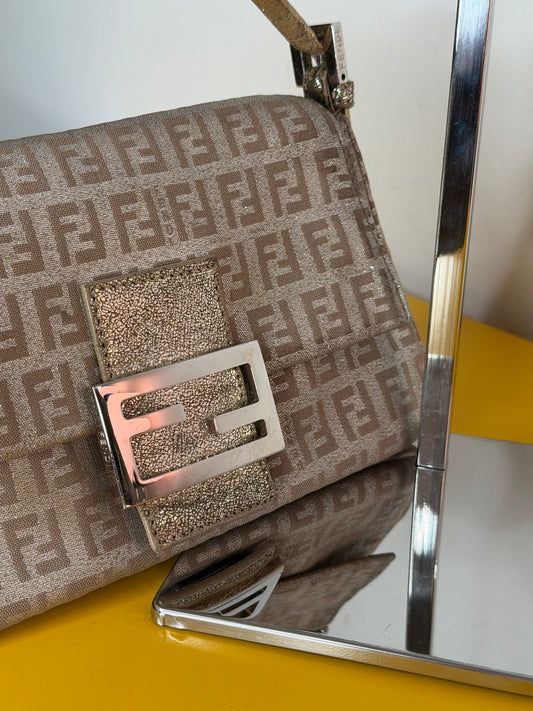 Fendi mini Mamma argento/oro