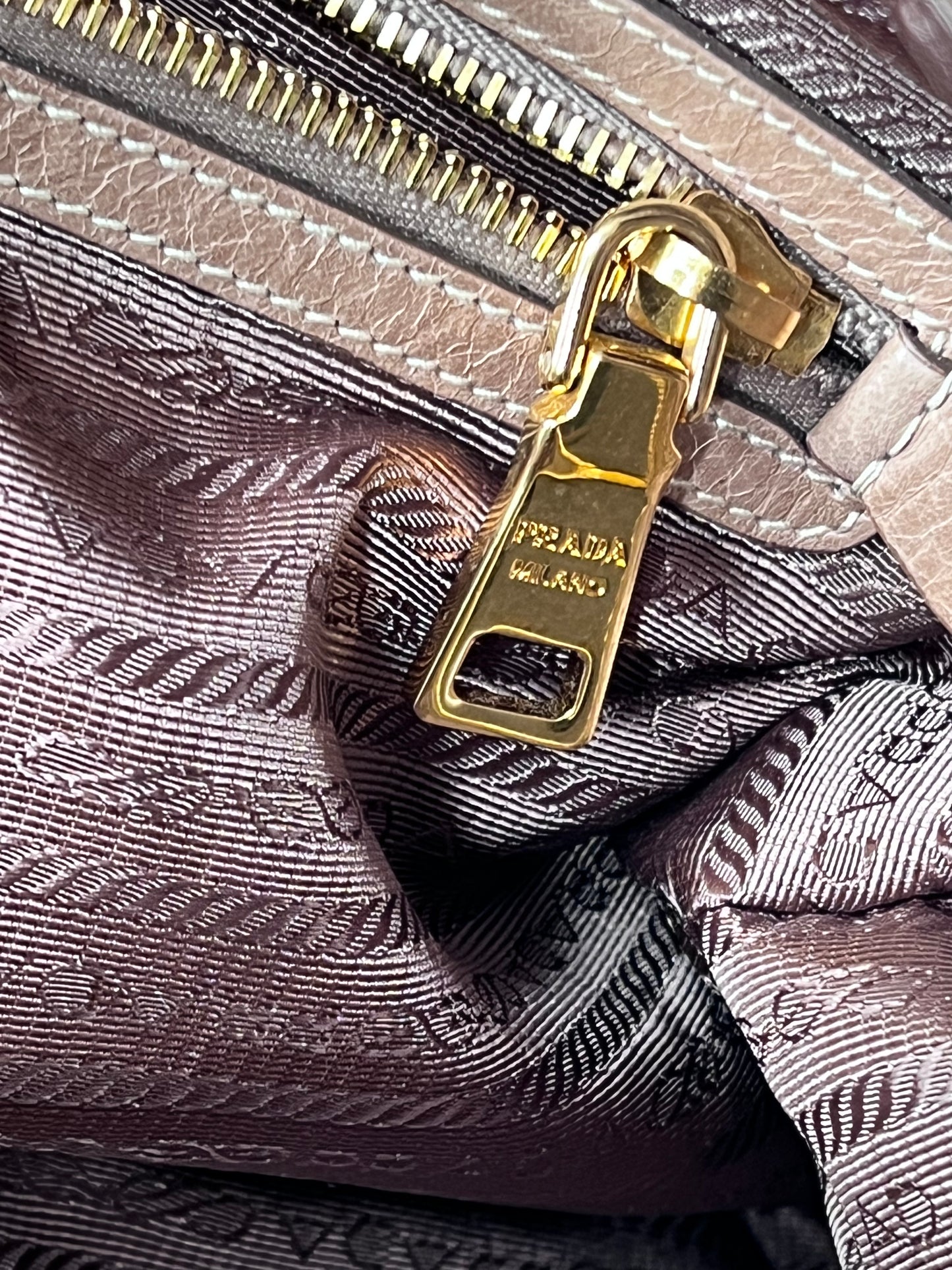Prada Bauletto Shine