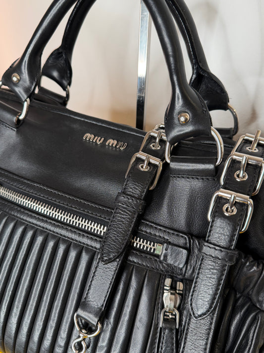 Miu Miu tote nera