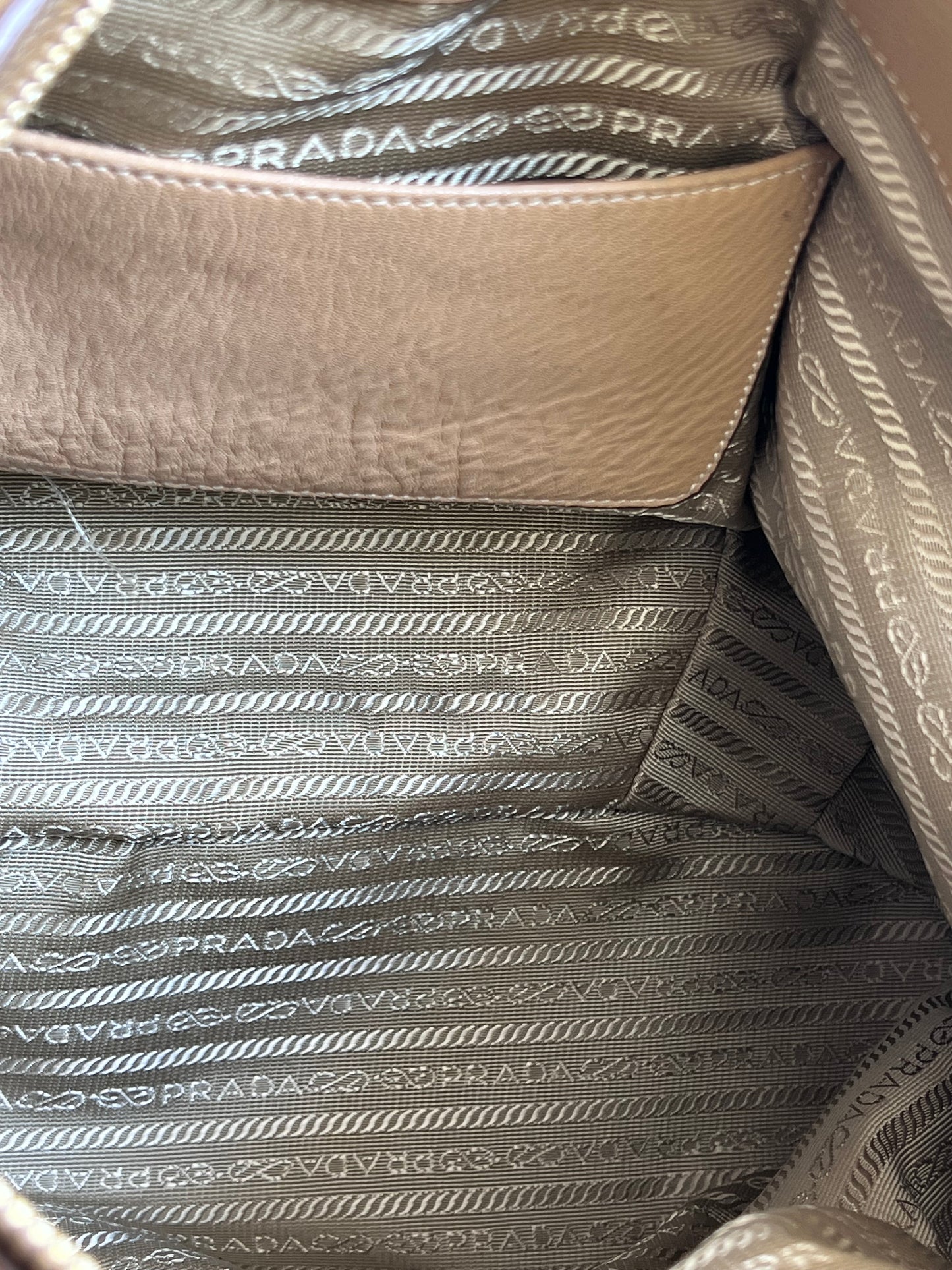Prada Hobo Beige