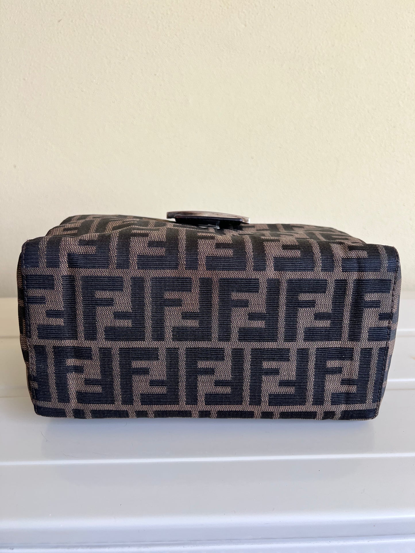 Bauletto Fendi Zucca print