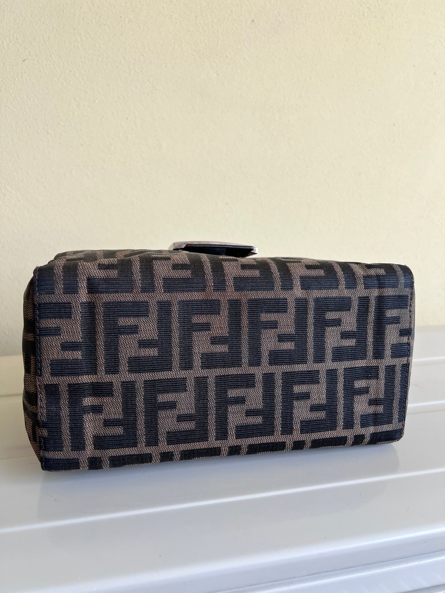 Bauletto Fendi Zucca print