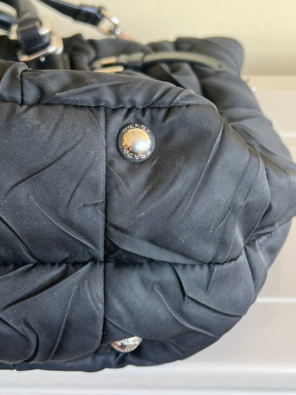Prada Tessuto Crispy Satchel in Nylon trapuntato