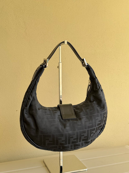 Fendi Croissant vintage nera