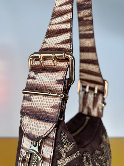 Fendi Oyster Suede