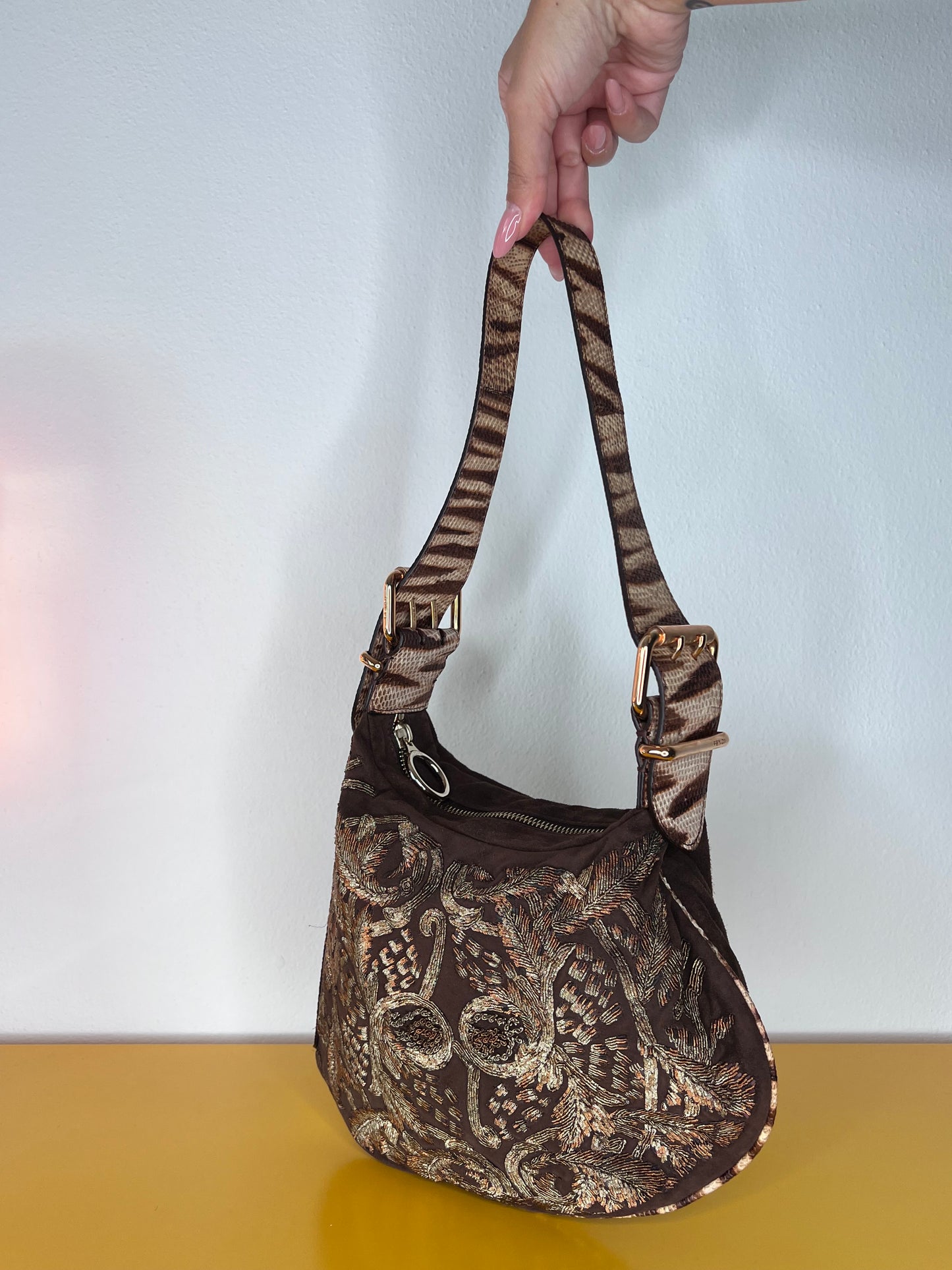 Fendi Oyster Suede