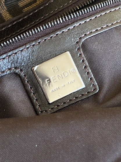 Fendi baguette Double Flap Zucca