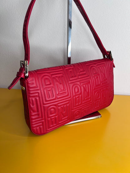 Fendi Baguette rossa