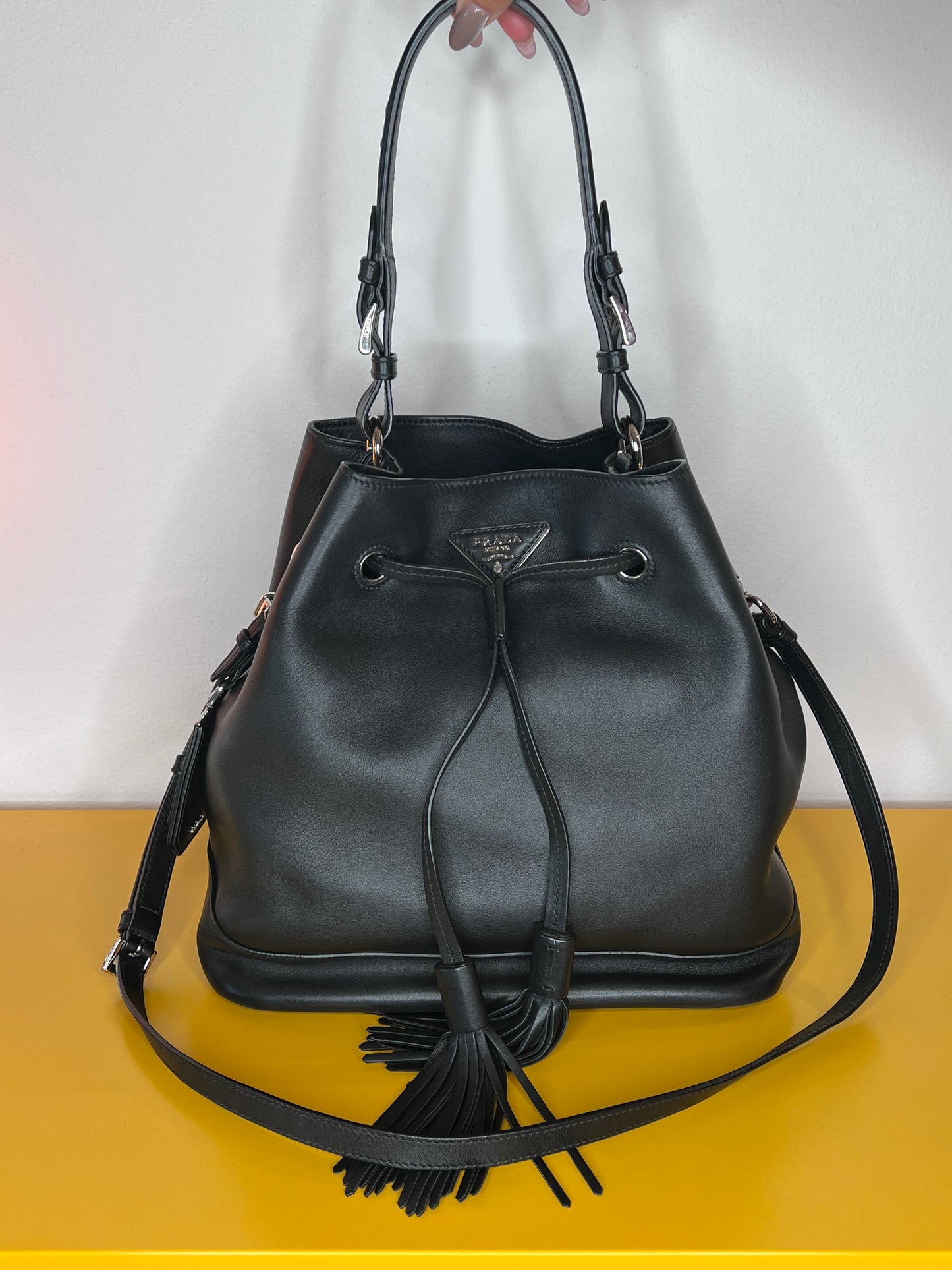 Prada Bucket soft leather
