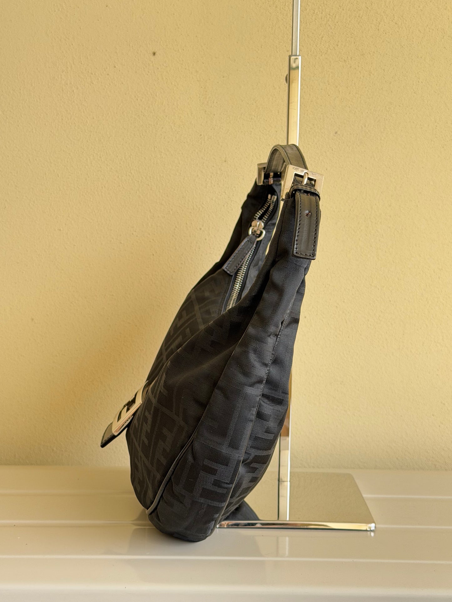 Fendi Croissant vintage nera