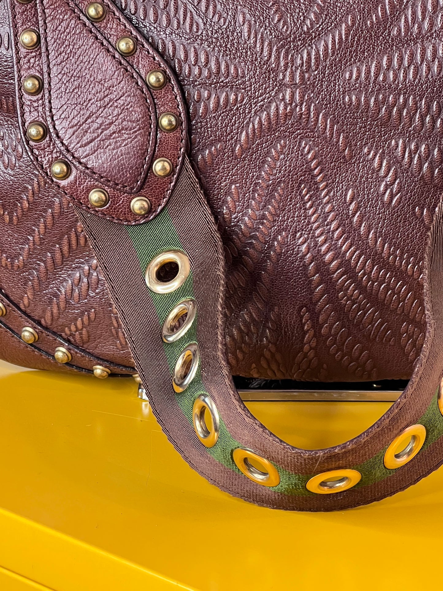 Gucci Pelham tracolla marrone