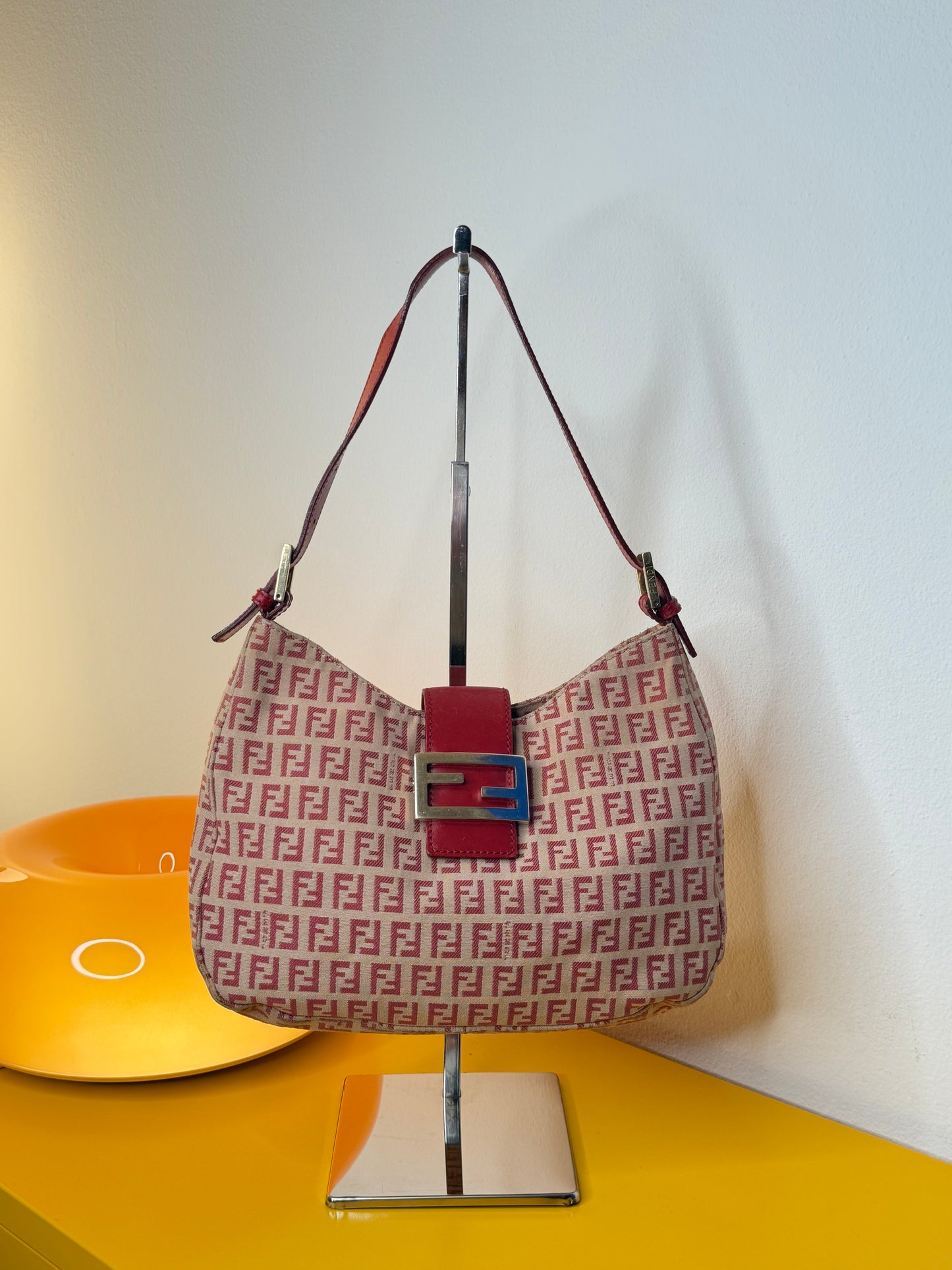 Fendi Hobo Zucchino rossa