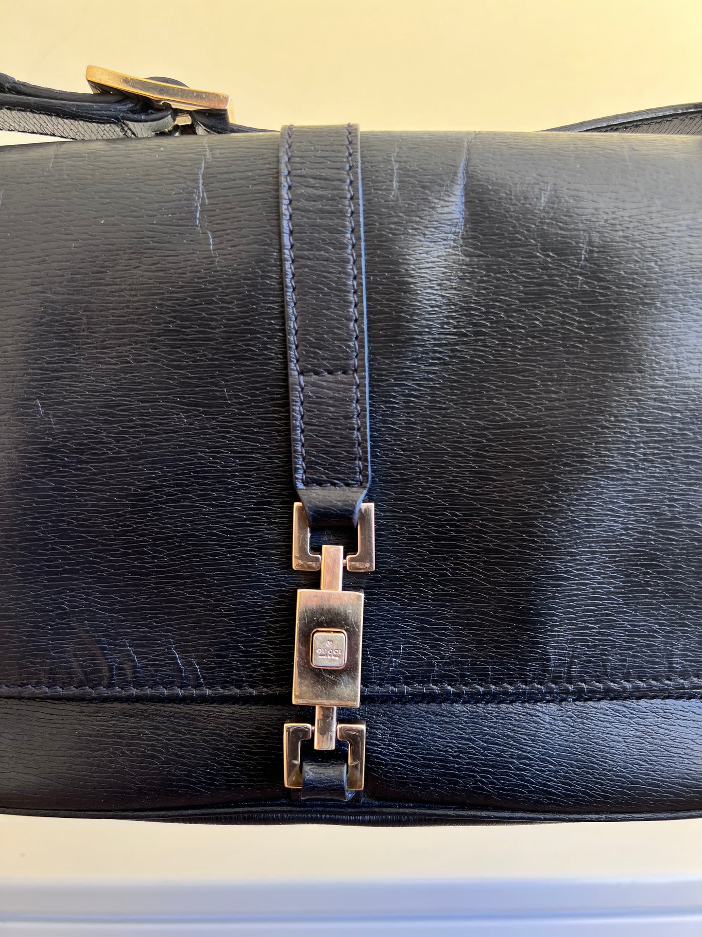 Gucci Mini Jackie pelle nera
