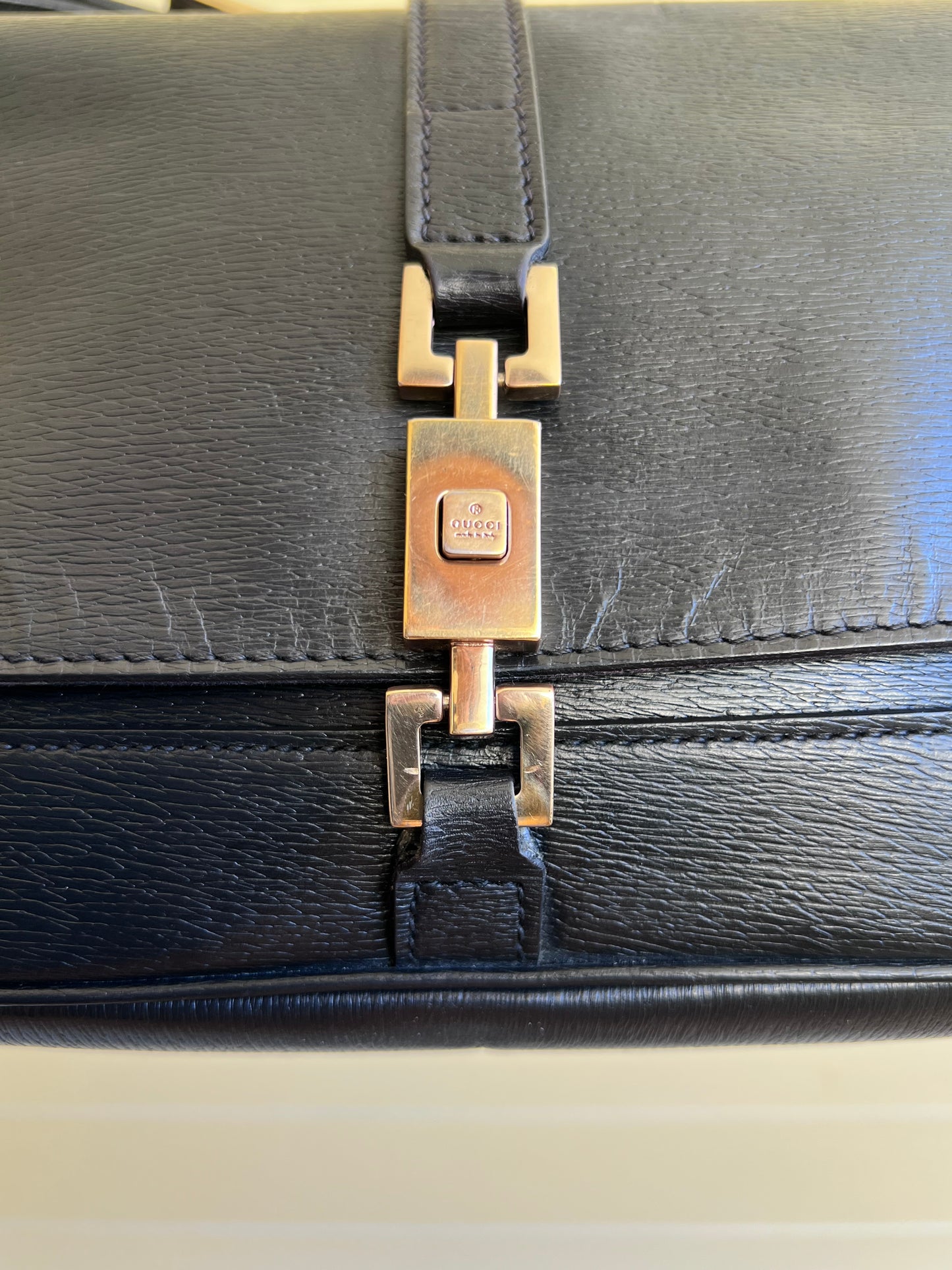 Gucci Mini Jackie pelle nera