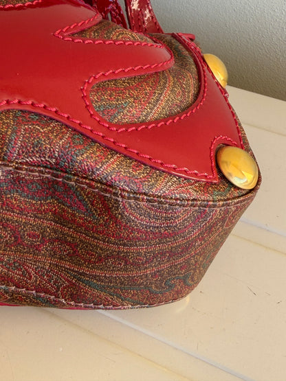 Etro Paisley vernice rossa