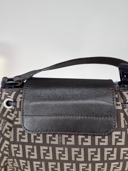 Fendi Mini Baguette Brown