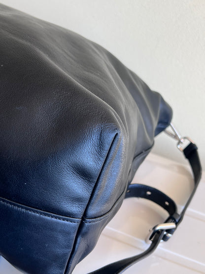 Prada tote nera con tracolla