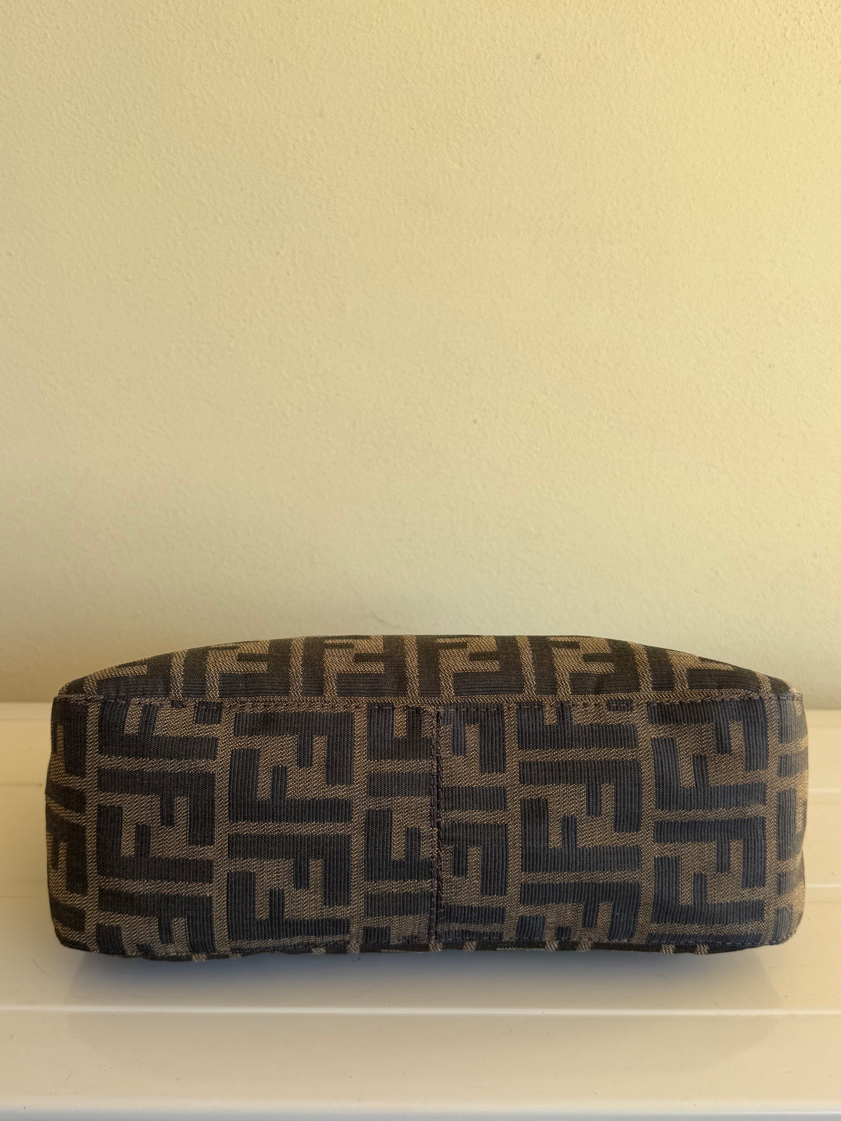 Fendi Baguette Double Flap Zucca