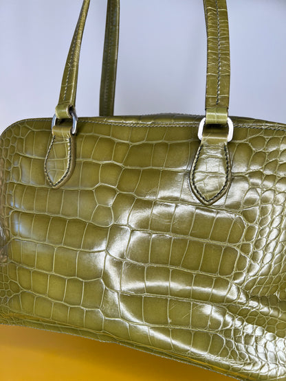 Bauletto Prada Verde