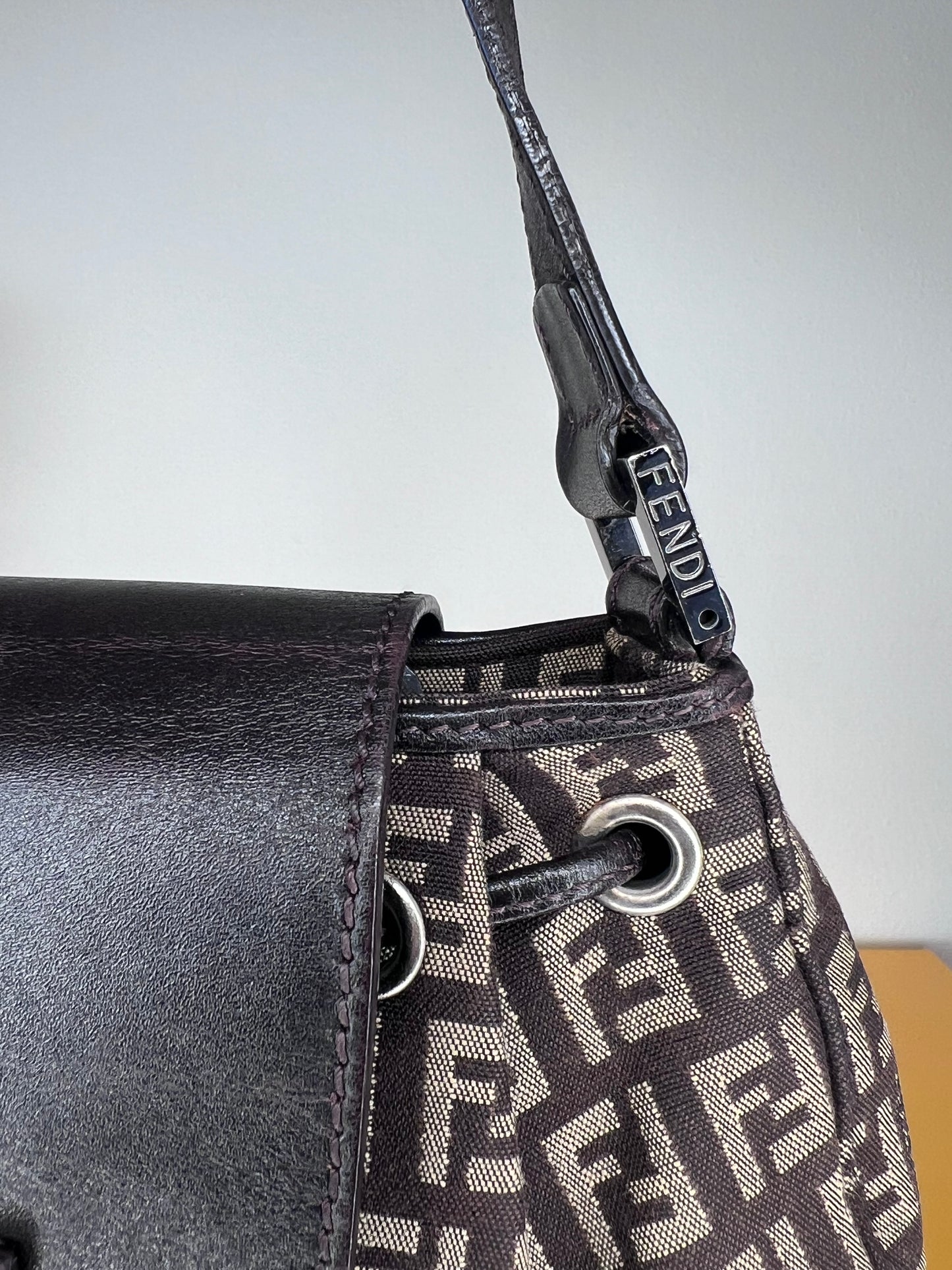 Fendi Mini Baguette Brown