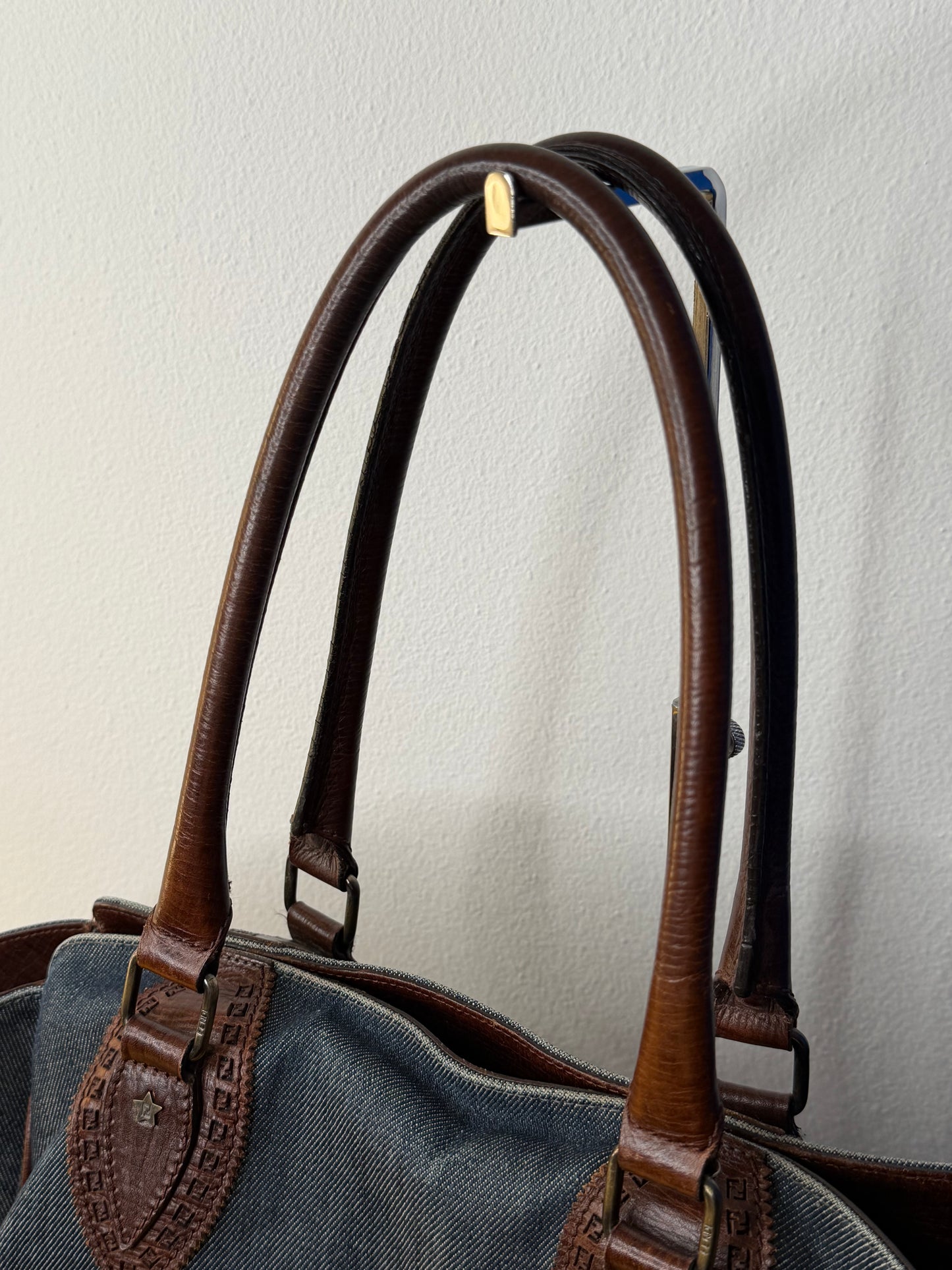 Fendi Etniko Tote Denim