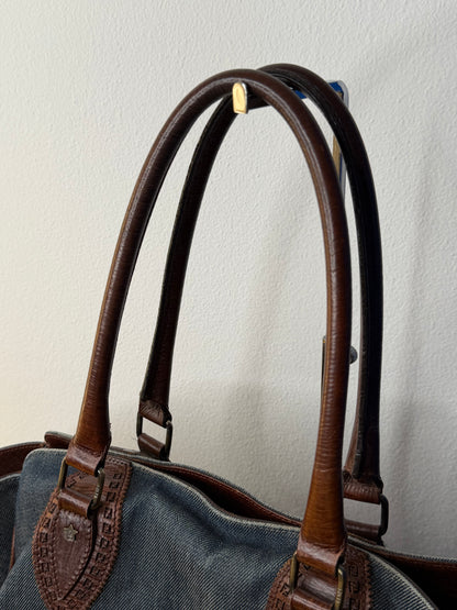 Fendi Etniko Tote Denim