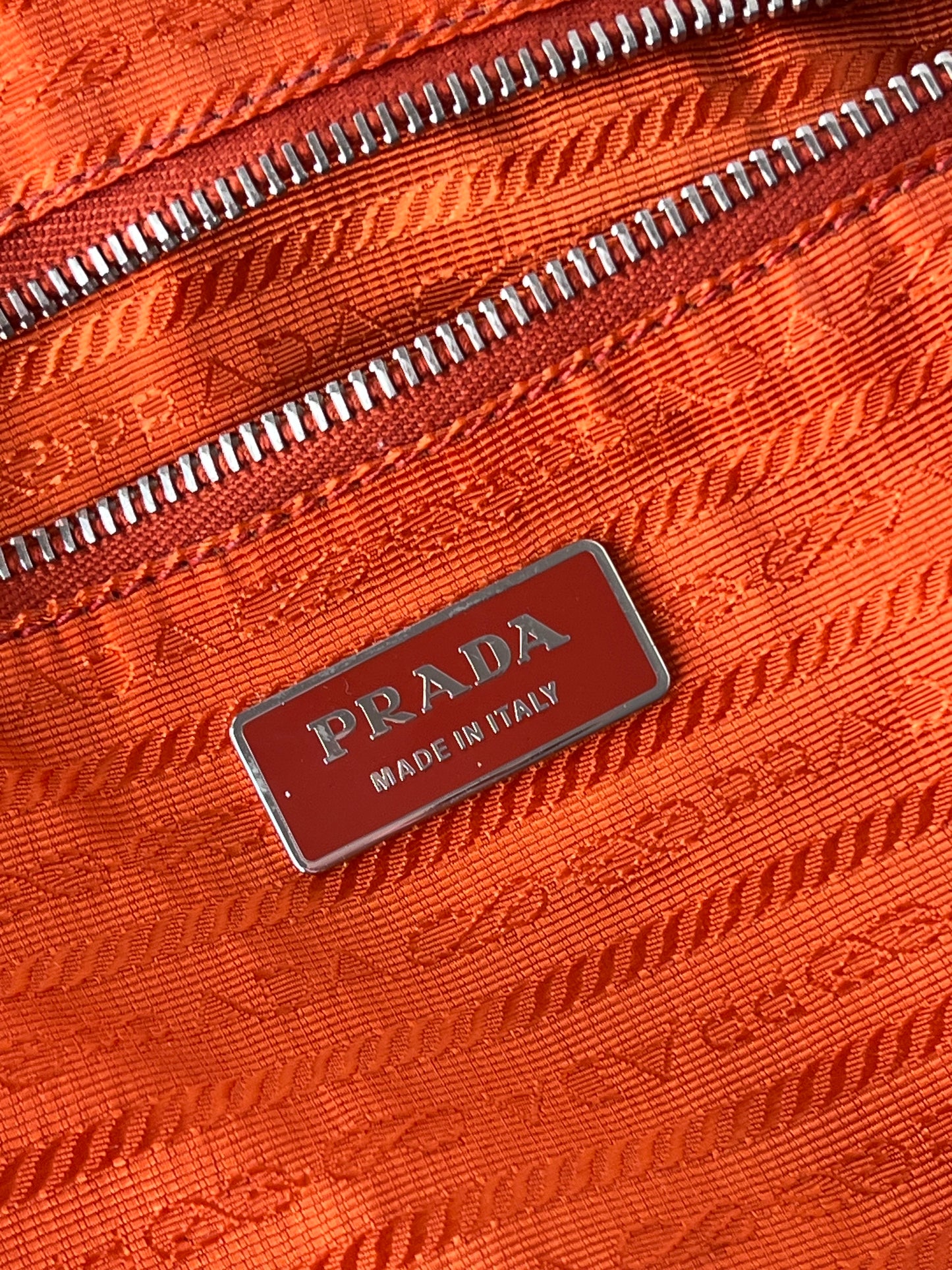 Prada Half Moon Orange