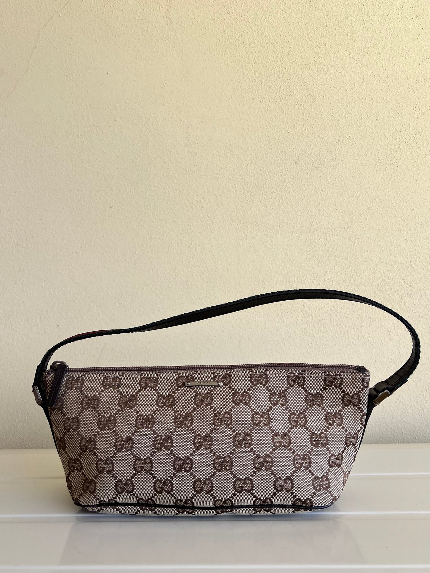 Gucci boat bag classic monogram