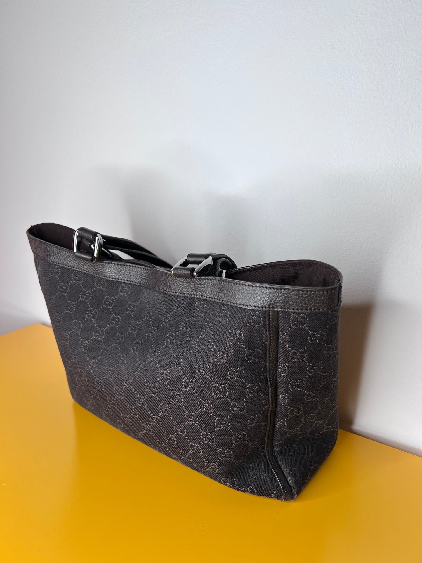 Gucci Abbey Tote Chocolate
