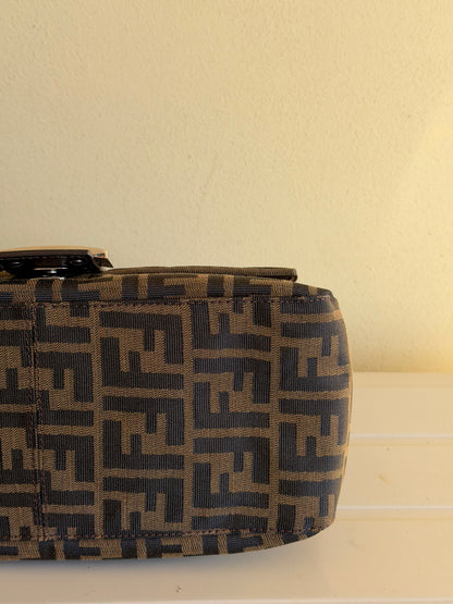 Fendi Mamma Baguette Zucca