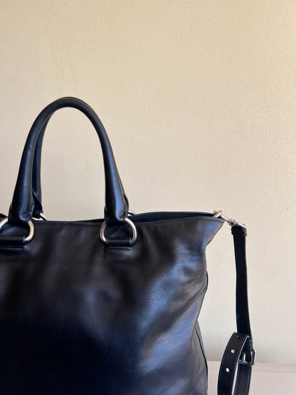 Prada tote nera con tracolla