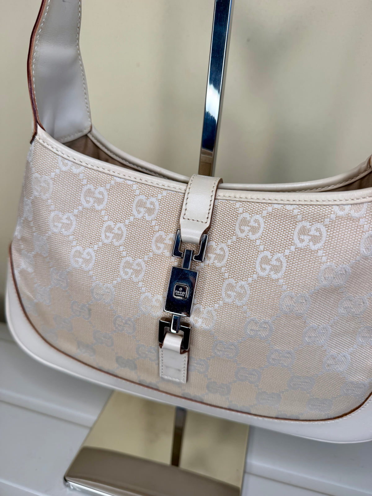 Gucci Jackie Bianco Avorio Small