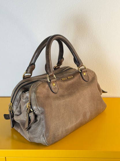 Miu Miu pelle distressed