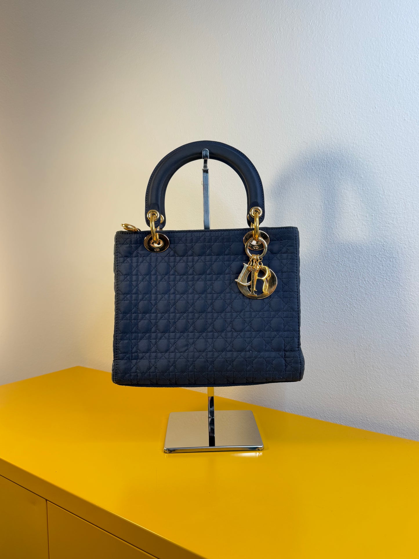 Christian Dior lady vintage blu notte