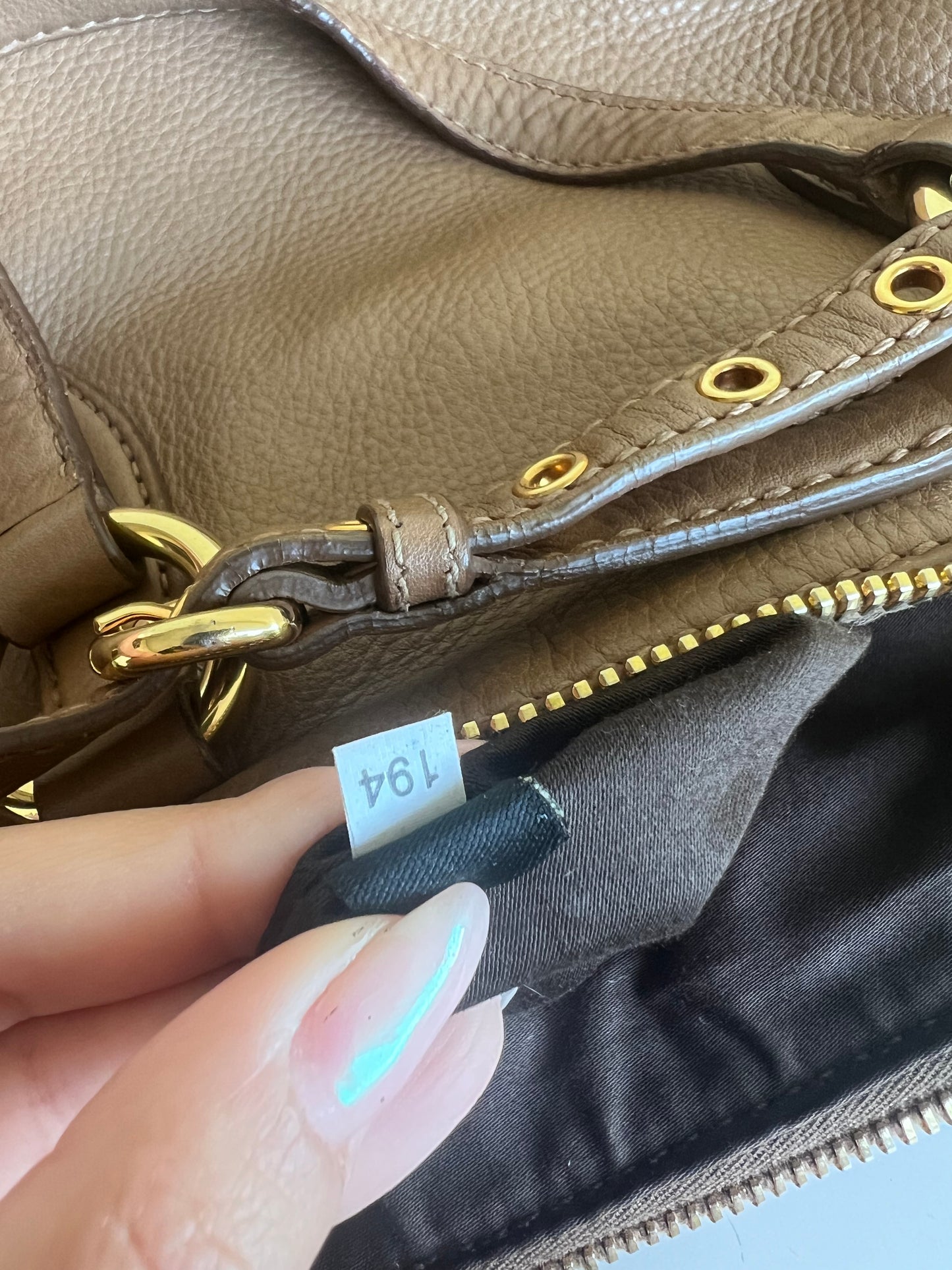 Miu Miu caramel