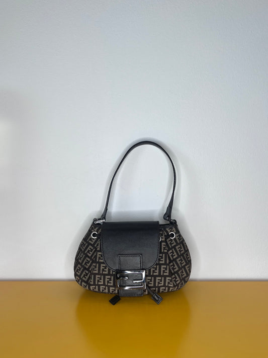 Fendi Mini Baguette Brown
