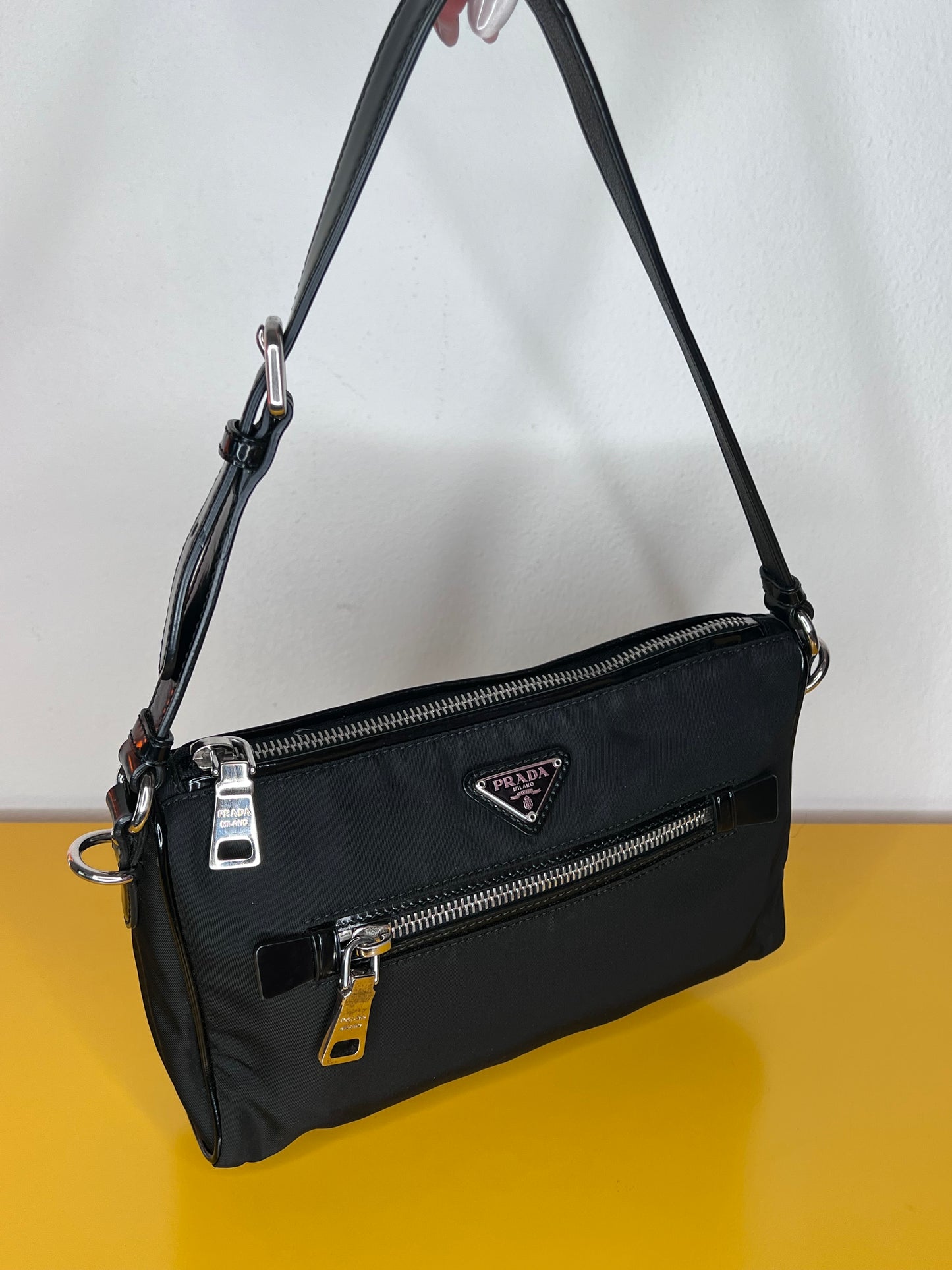 Prada mini bag Nylon e pelle