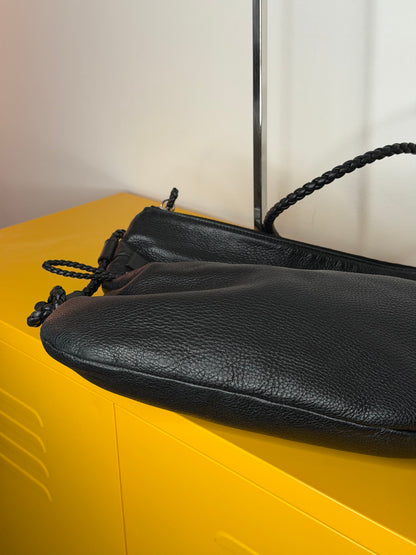 Gucci tracolla interlocking nera